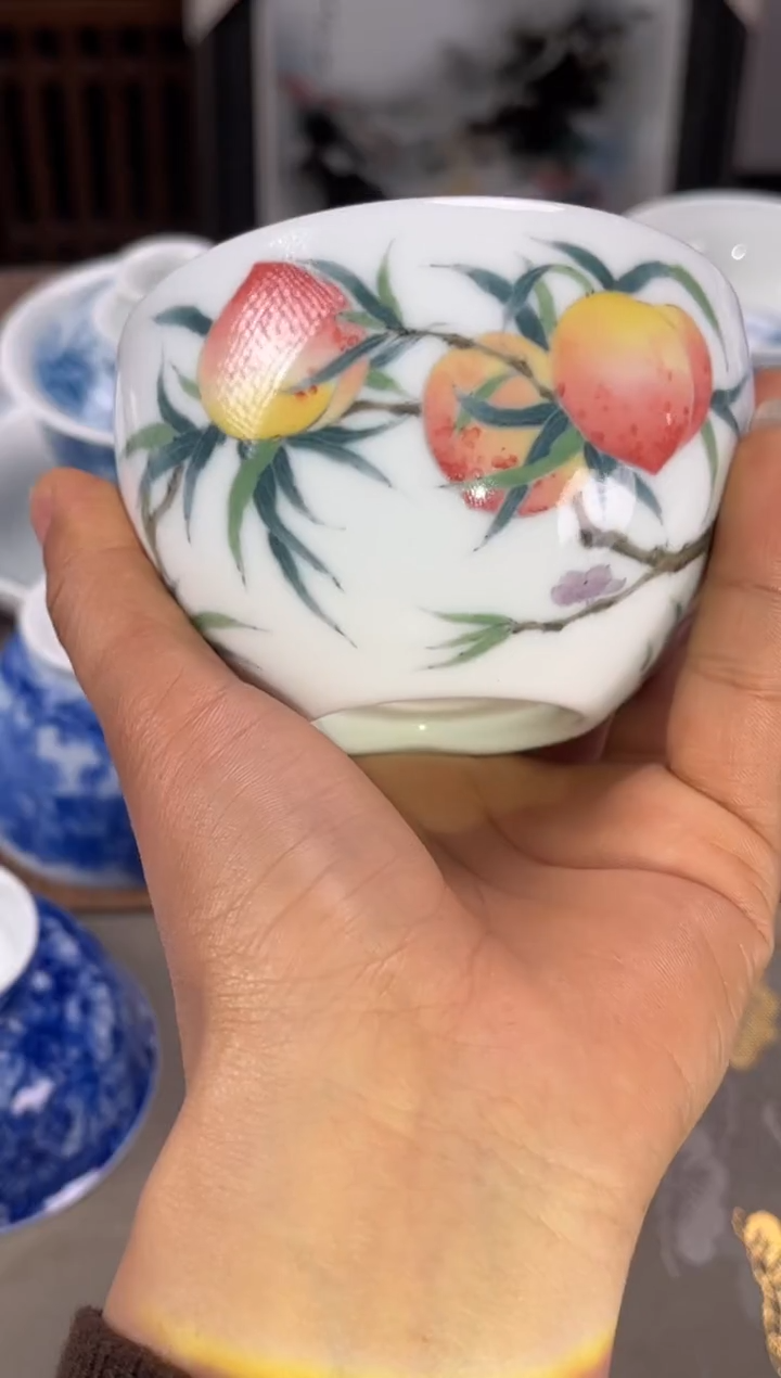 【闪购商品】文祥窑手工精工单杯必拍款