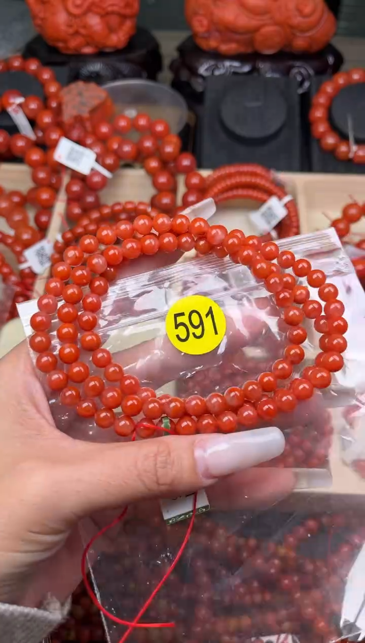 【闪购商品】南红玛瑙珠宝奇石未镶嵌591-6+