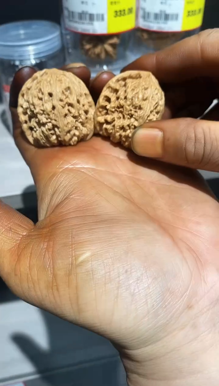 文玩核桃把件微修南疆石40-41