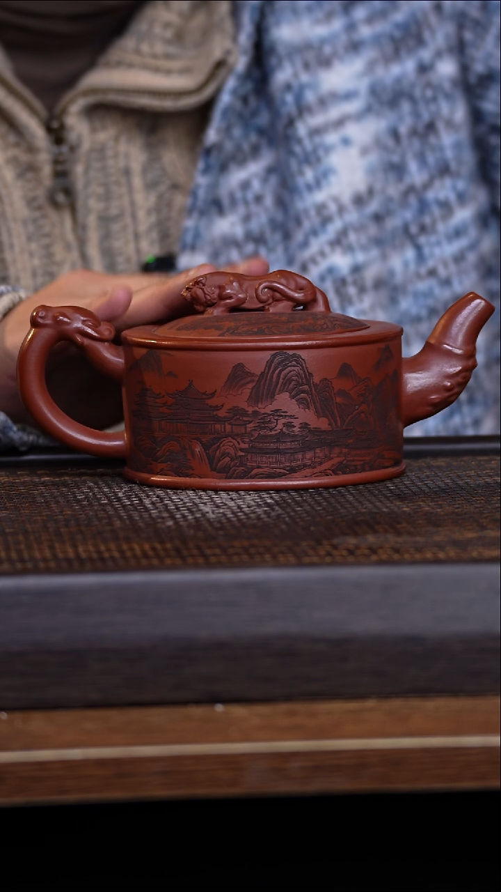 茶壶紫砂宜兴手工原矿紫砂壶001