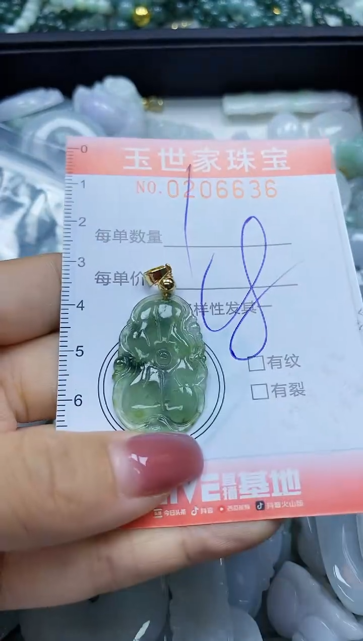 【闪购商品】翡翠颈饰未镶嵌闪购0206636