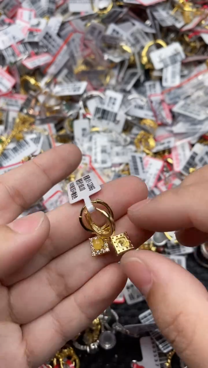 【闪购商品】翡翠戒指银S925镶嵌77777----9