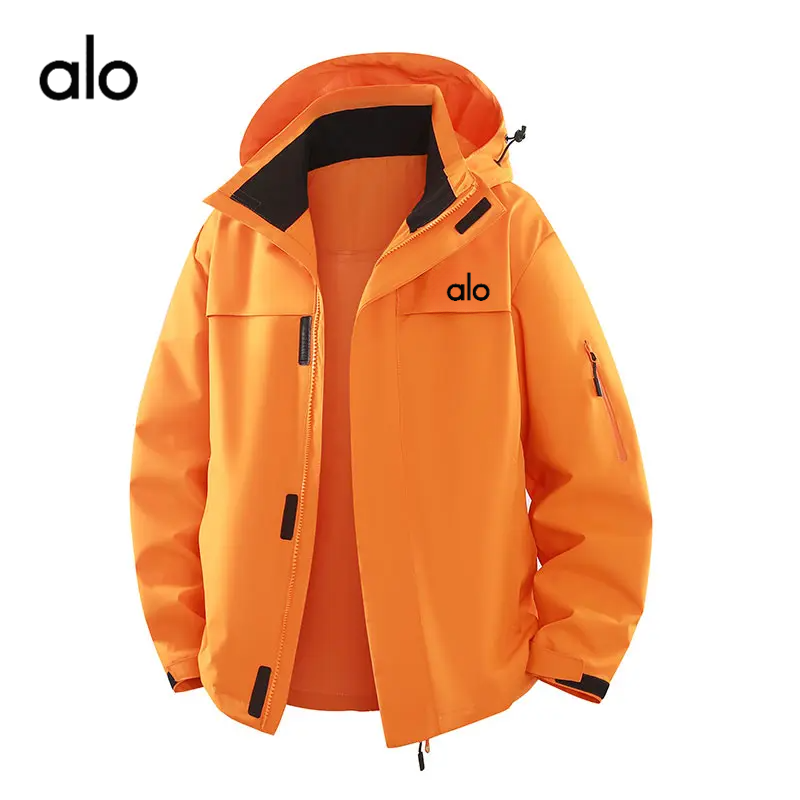 【大牌平替】ALO户外冲锋衣男女三合一外套防风防水旅游登山服