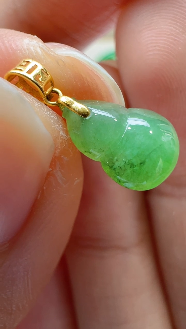 【闪购商品】翡翠吊坠(不含链)18K金镶嵌多样性团购发一件