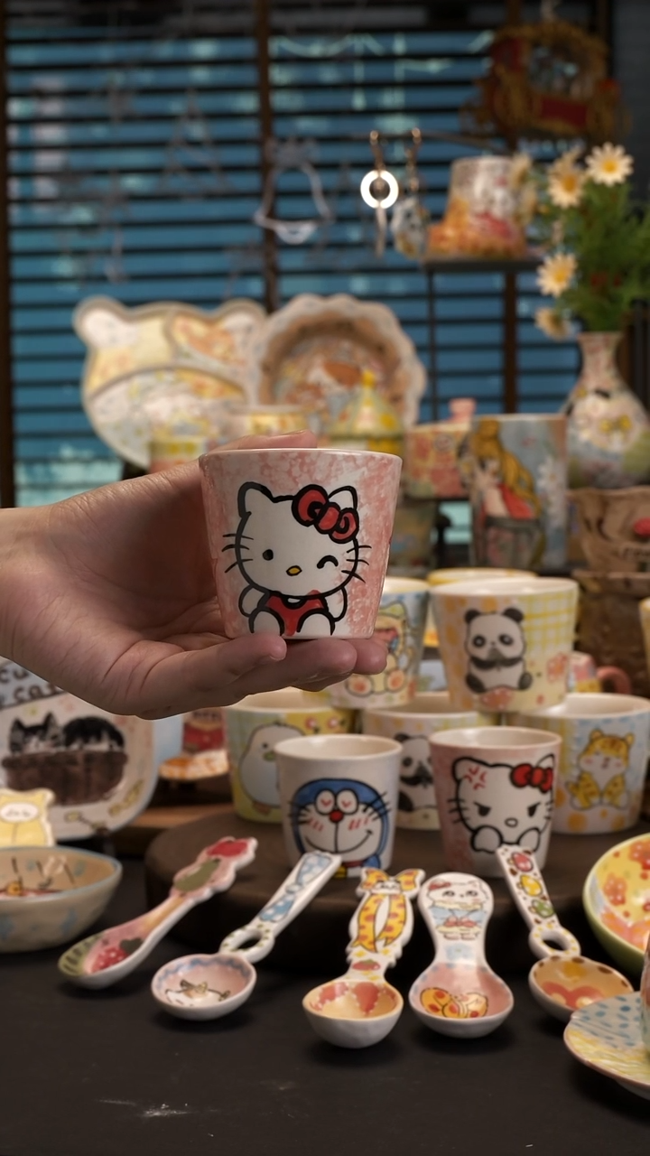 【闪购商品】【原创设计】景德镇手绘陶瓷