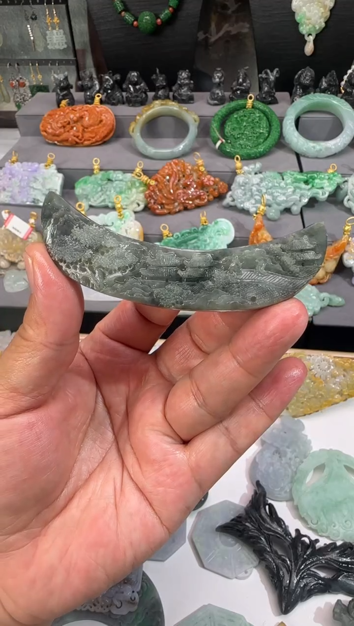 【闪购商品】定制翡翠未镶嵌牌子