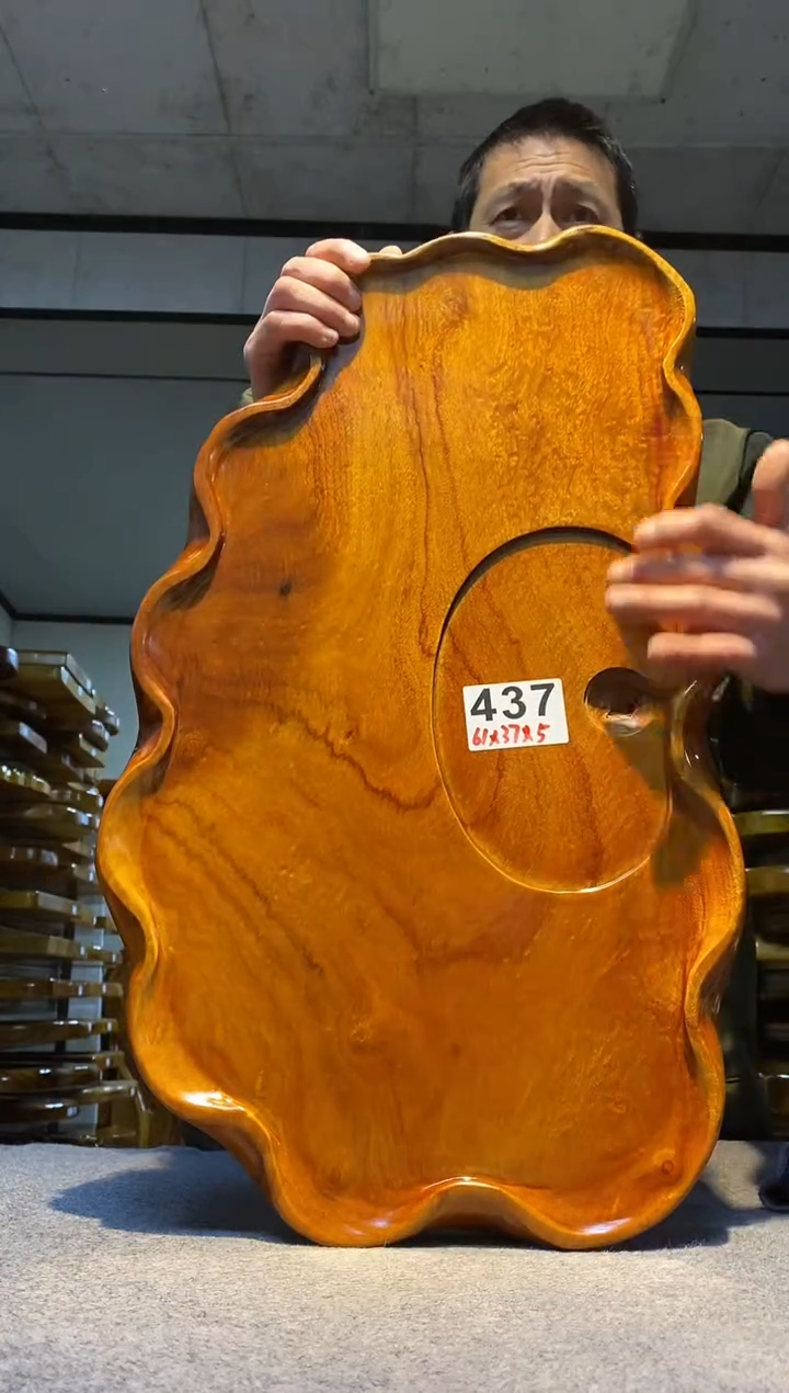 实木茶盘 一物一拍（不含配件）