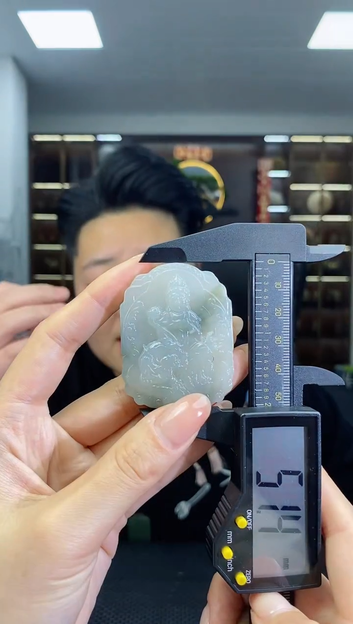 【闪购商品】和田玉颈饰未镶嵌文殊清货4