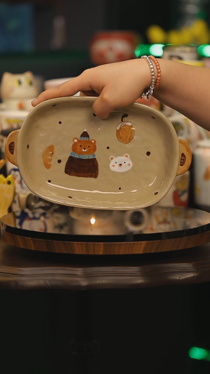 【闪购商品】摆件景德镇釉下彩绘设计师款式陶瓷