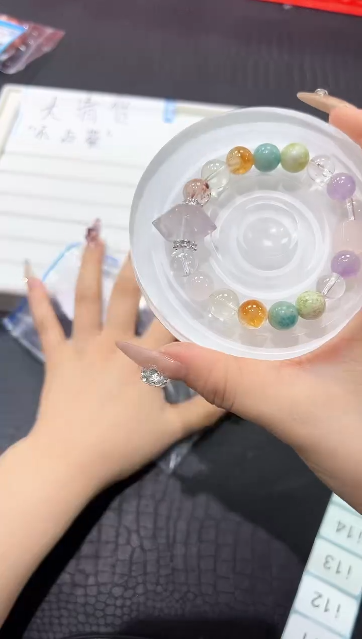 未镶嵌手串水晶11i多样性发其一【1条】默认微瑕