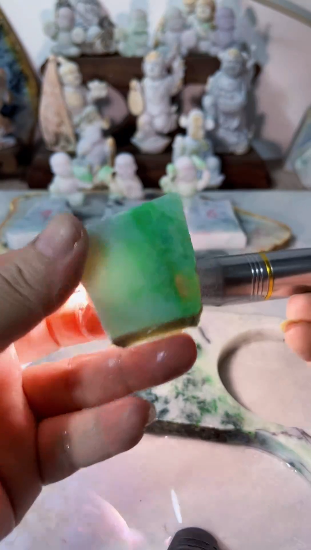 【闪购商品】翡翠吊坠(不含链)未镶嵌A709