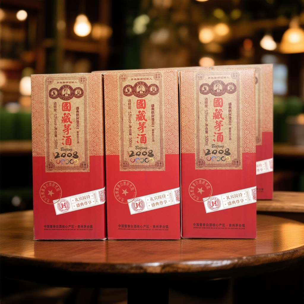 飞钓台国藏酒酱香型白酒整箱6瓶装53%Vol500ml/瓶
