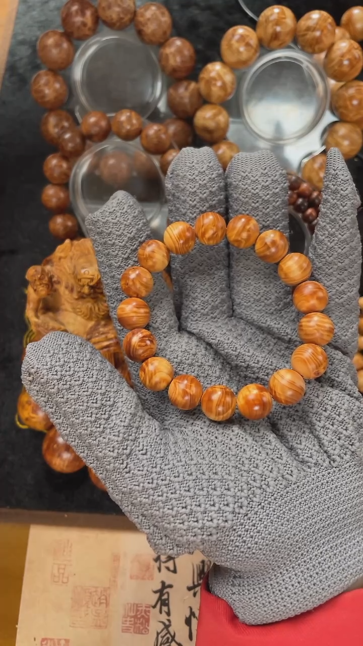 【闪购商品】柏木（崖柏）手串/手链太行崖柏 1.2闪电