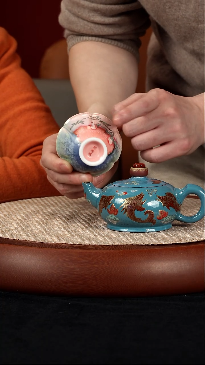 茶壶紫砂【kb052】时来运转宜兴紫砂ZLM