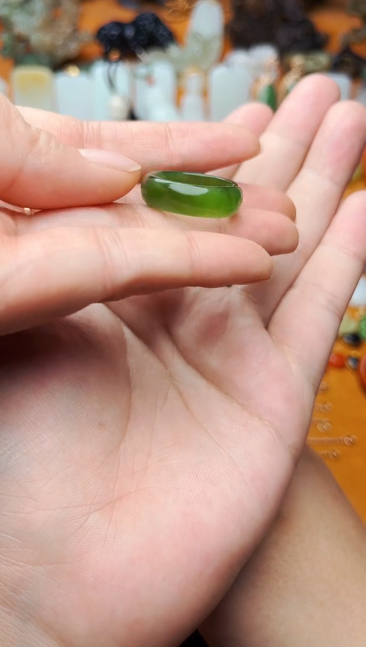 【闪购商品】和田玉戒圈未镶嵌戒圈