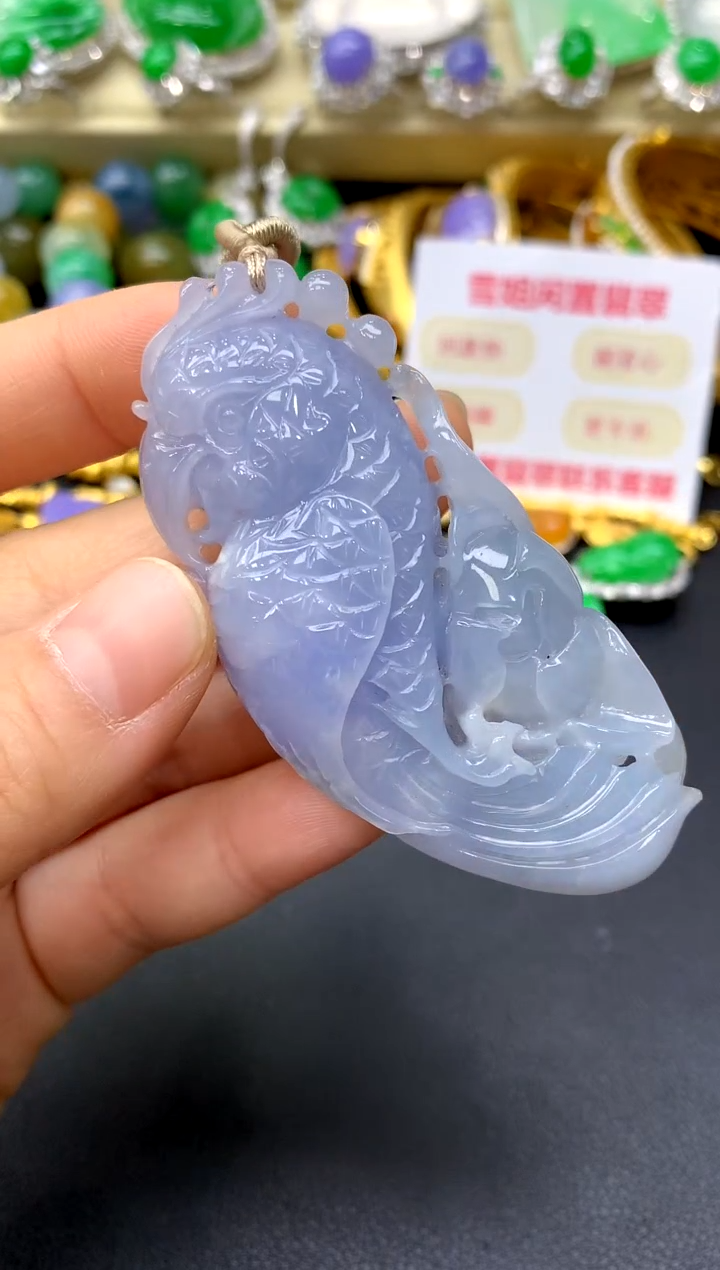 颈饰未镶嵌翡翠162-中国好珍宝