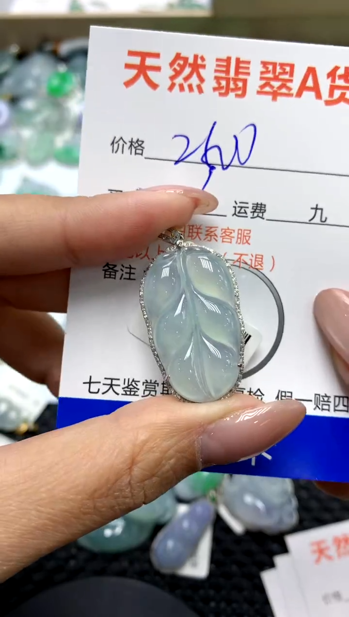 【闪购商品】翡翠颈饰18K金镶嵌111111111