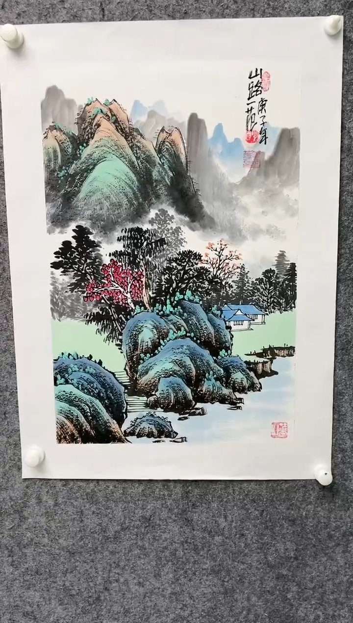 【闪购商品】绘画姜国华-2.7平尺-国画作品