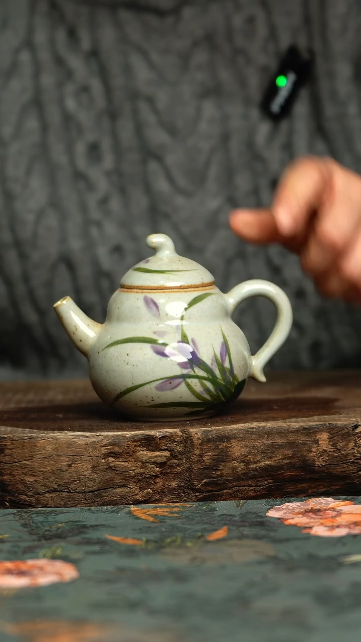 【闪购商品】杯釉下彩手工手绘同款陶器
