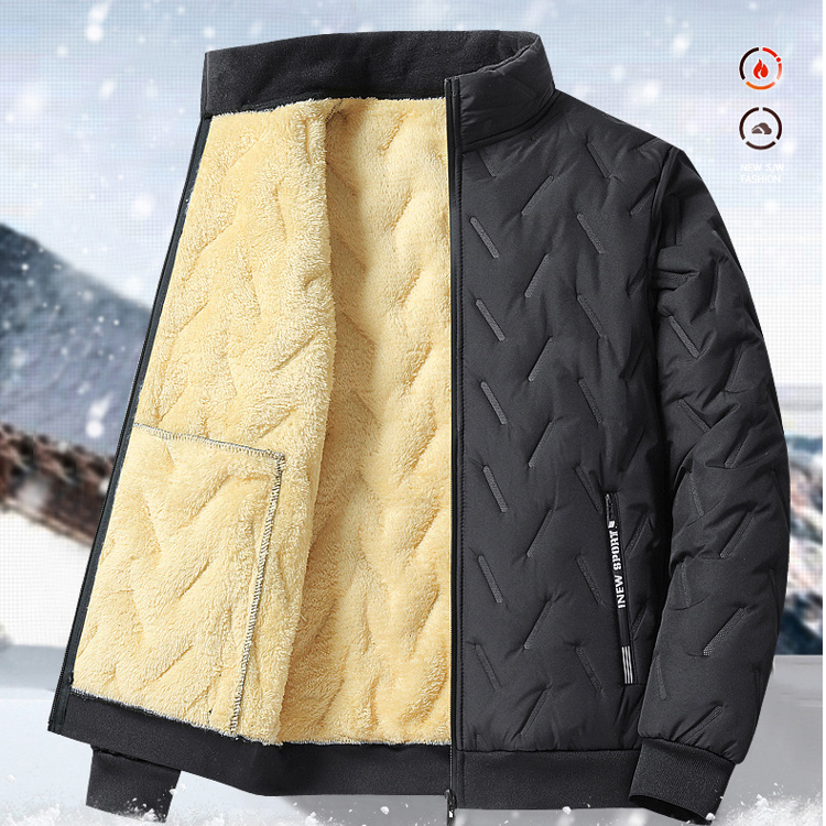 【三防三层面料】厚款收口袖保暖免烫短款棉衣棉服轻薄潮流新复古风