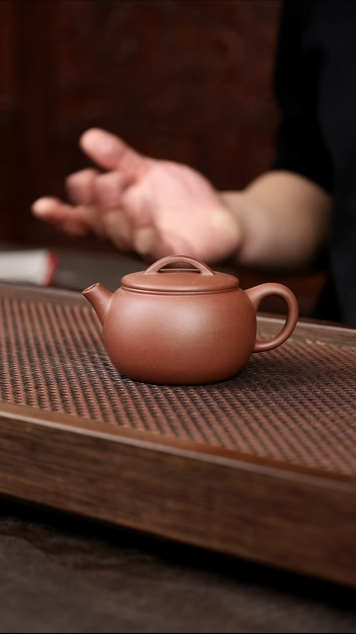 茶壶紫砂1-1圆一片瓦