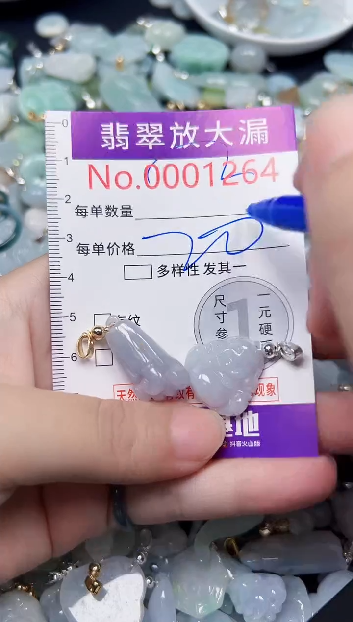 颈饰未镶嵌翡翠1264