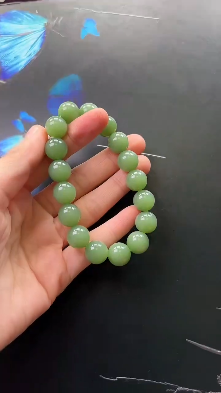 未镶嵌手串和田玉手串
