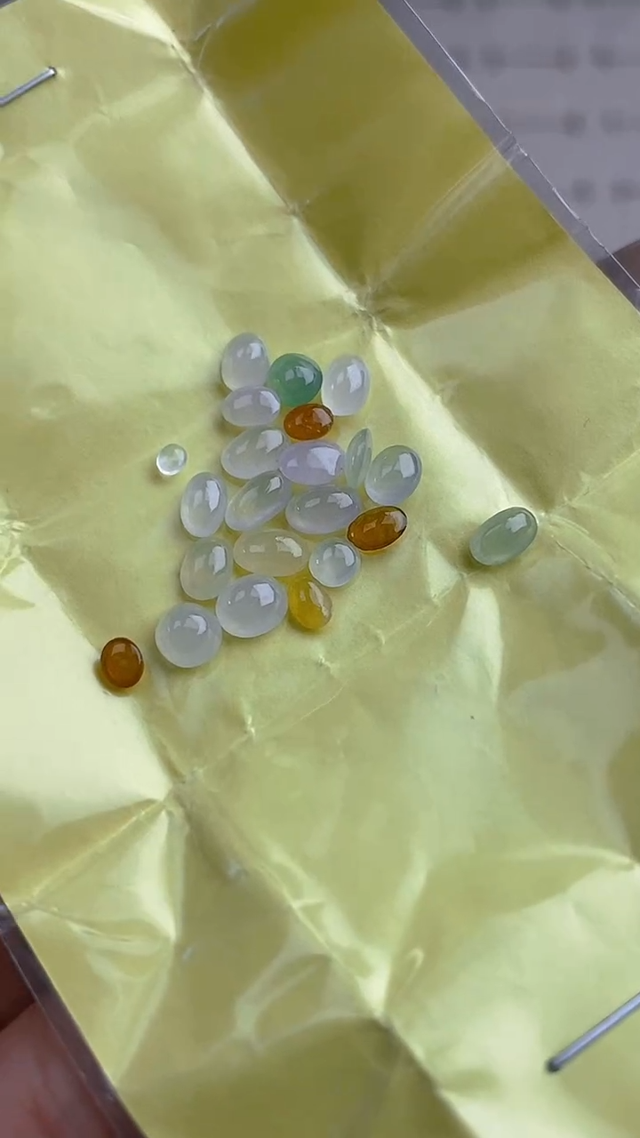 【闪购商品】翡翠耳饰未镶嵌天然A货翡翠128