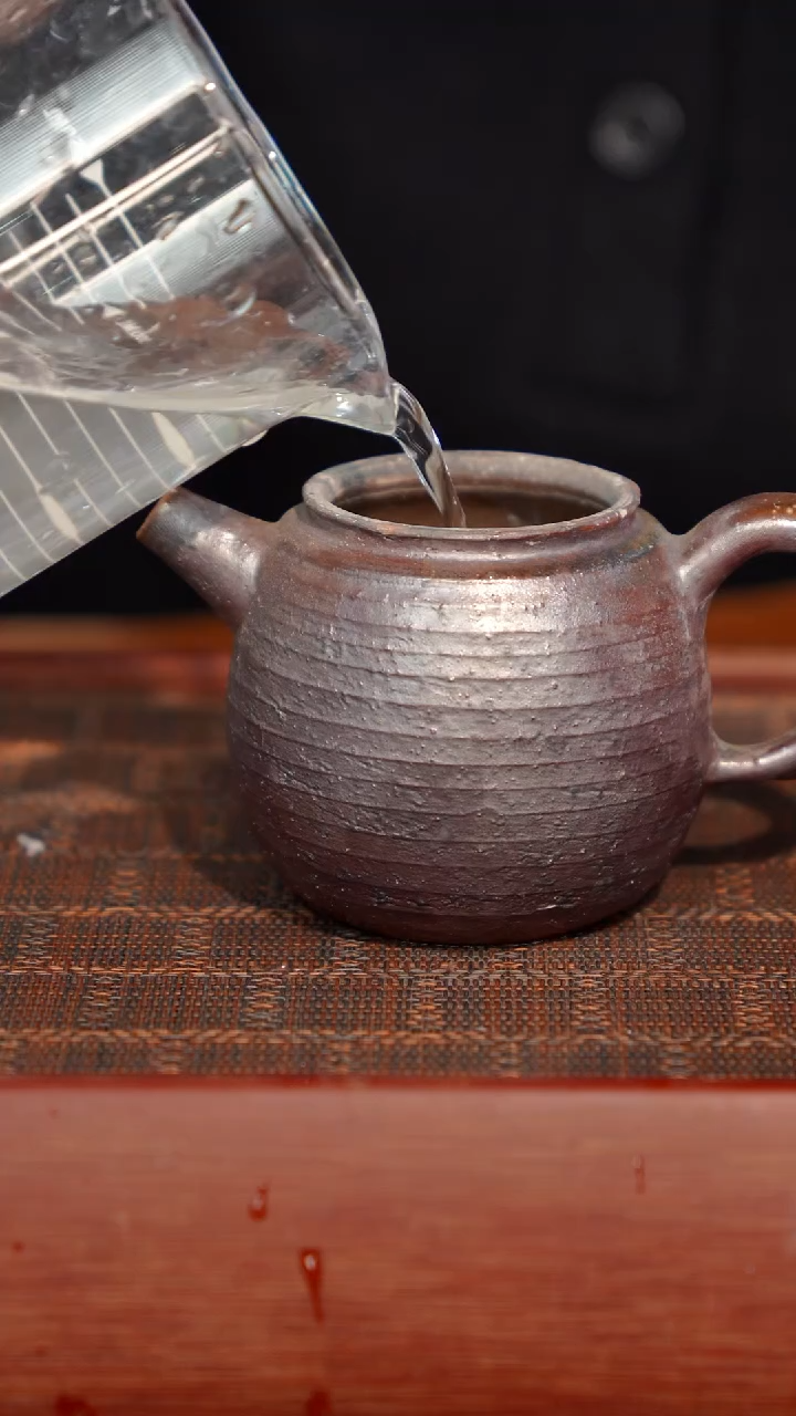 陶瓷奢瓷/瑞寅柴烧茶器（壶）0589 微瑕