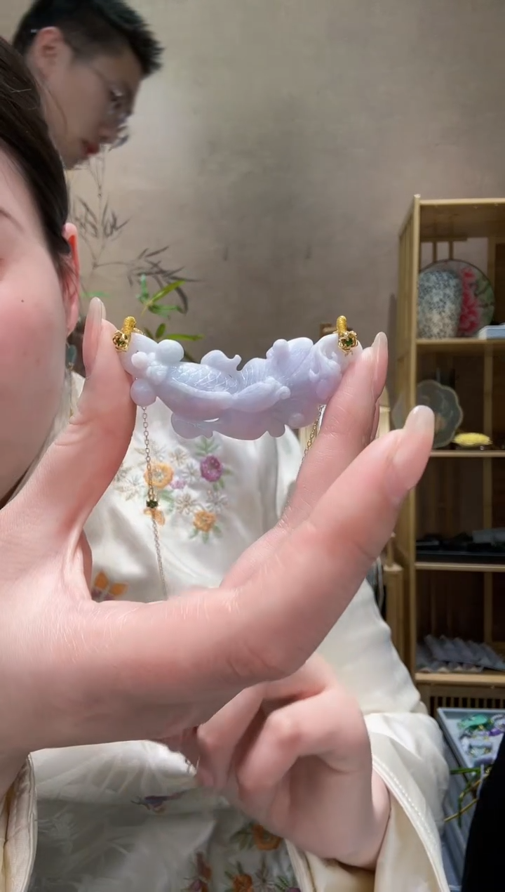 【闪购商品】翡翠颈饰未镶嵌吊坠