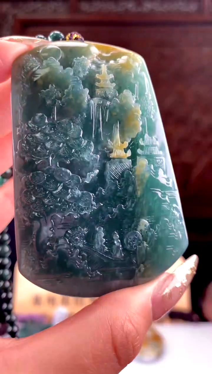 【闪购商品】定制翡翠未镶嵌天然A货翡翠（拍一发一）