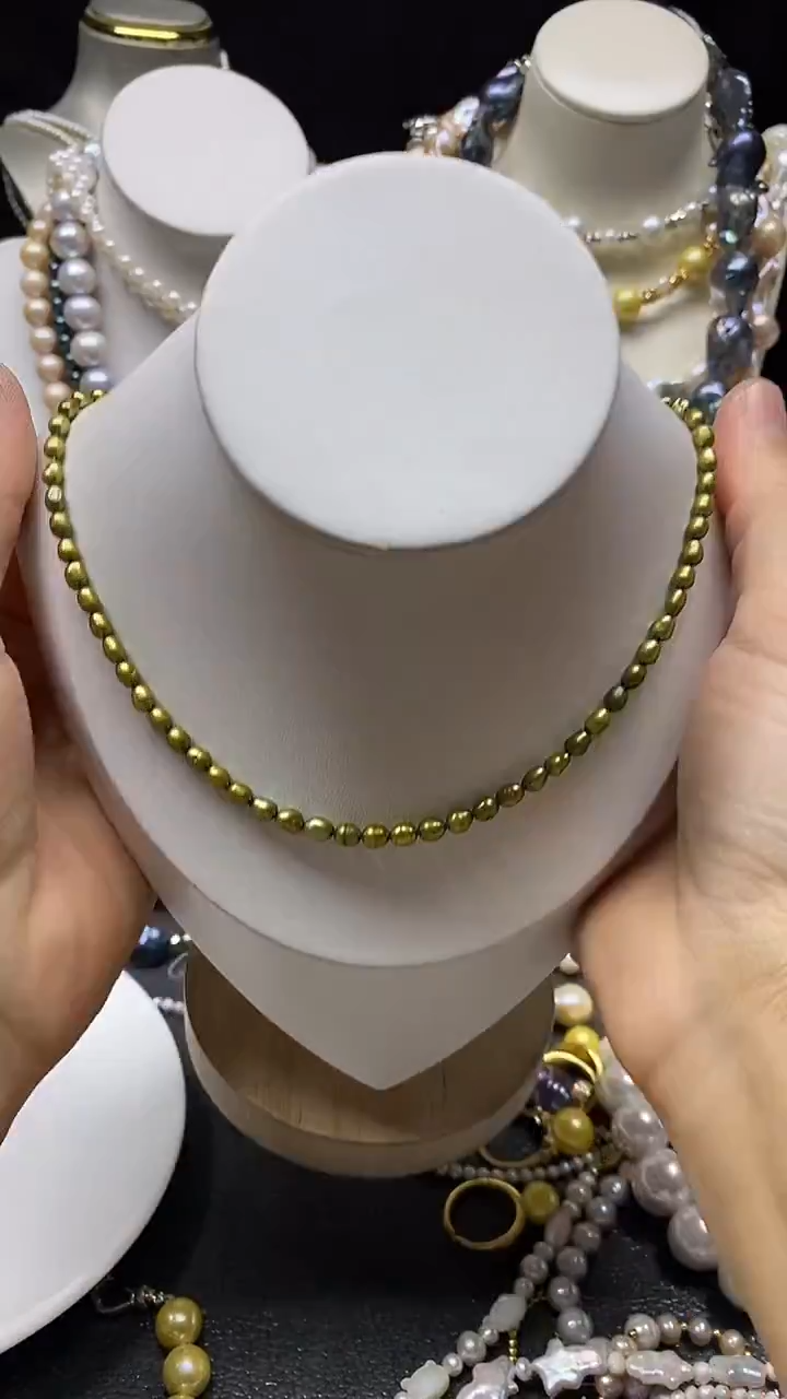 颈饰未镶嵌淡水珍珠多人