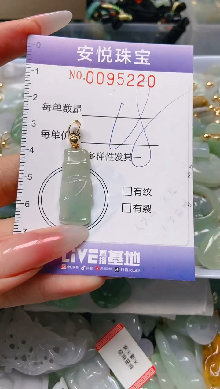 【闪购商品】翡翠颈饰未镶嵌闪购0095220