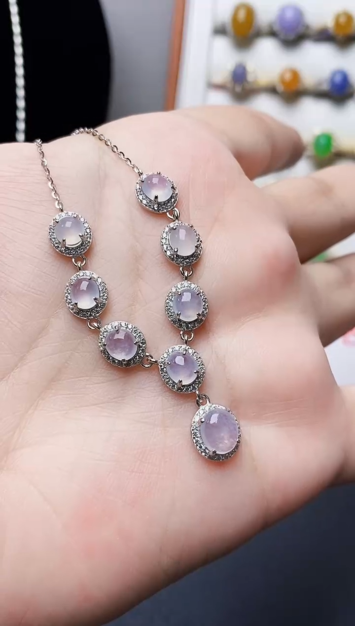 银S925镶嵌戒指翡翠0203