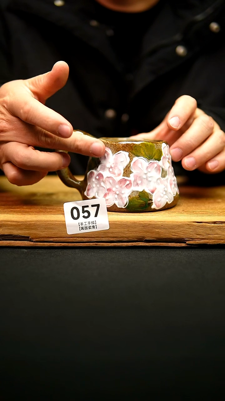 @@陶园瓷舍@@纯手工手绘@高温釉下彩