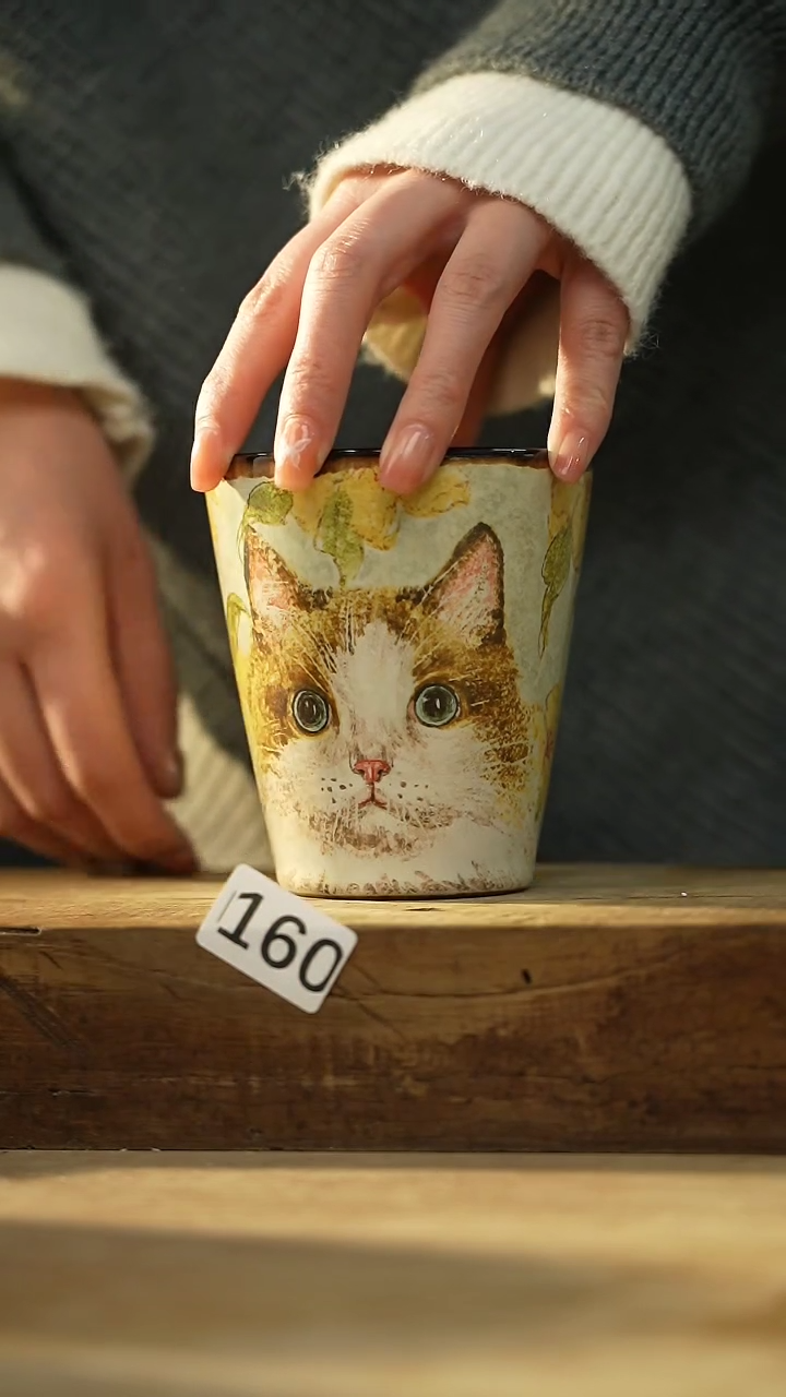 【闪购商品】瓷片新品！设计师手作款柴烧动物系列