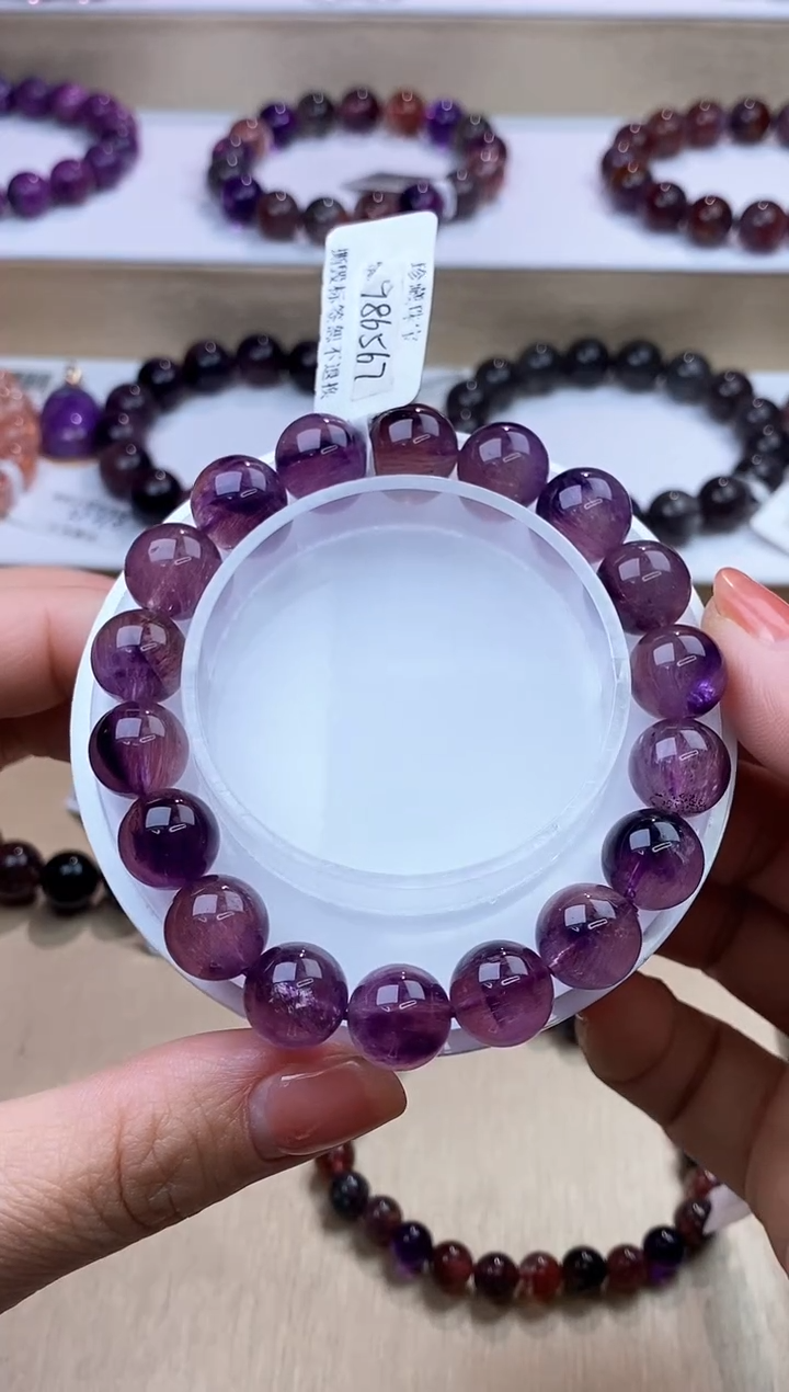 【闪购商品】水晶手链未镶嵌紫超七11m+