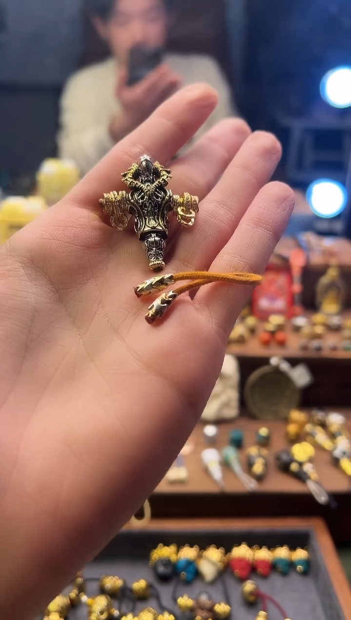 吊坠金刚菩提启明者+龙鳞弟子珠