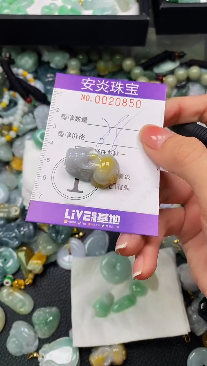 颈饰未镶嵌翡翠闪购0020850