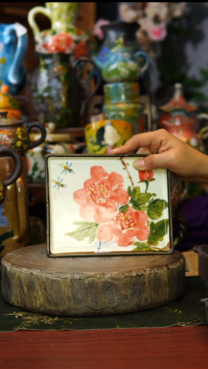 陶瓷184景德镇手工手绘釉下彩陶瓷