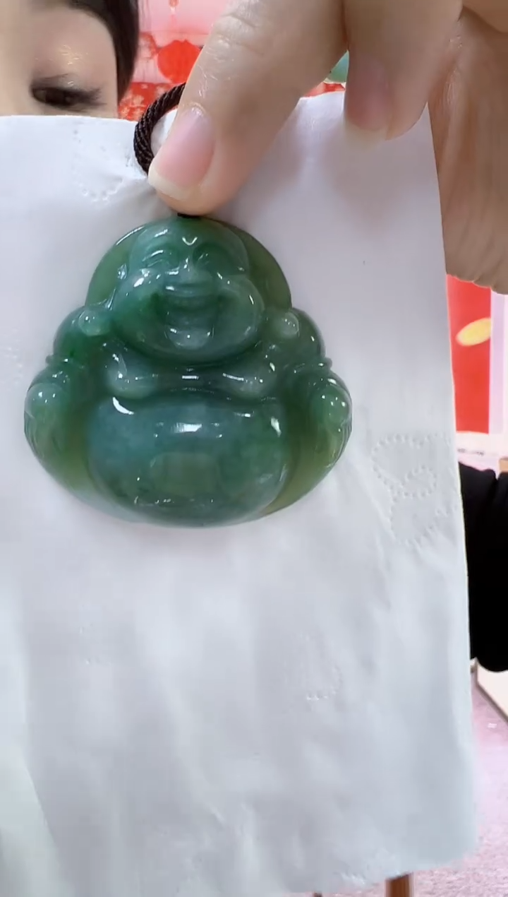 【闪购商品】翡翠颈饰未镶嵌孤品佛公