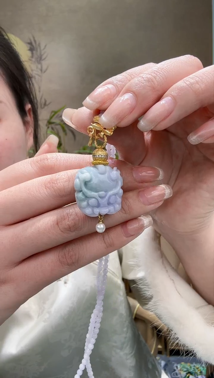 【闪购商品】翡翠颈饰未镶嵌吊坠