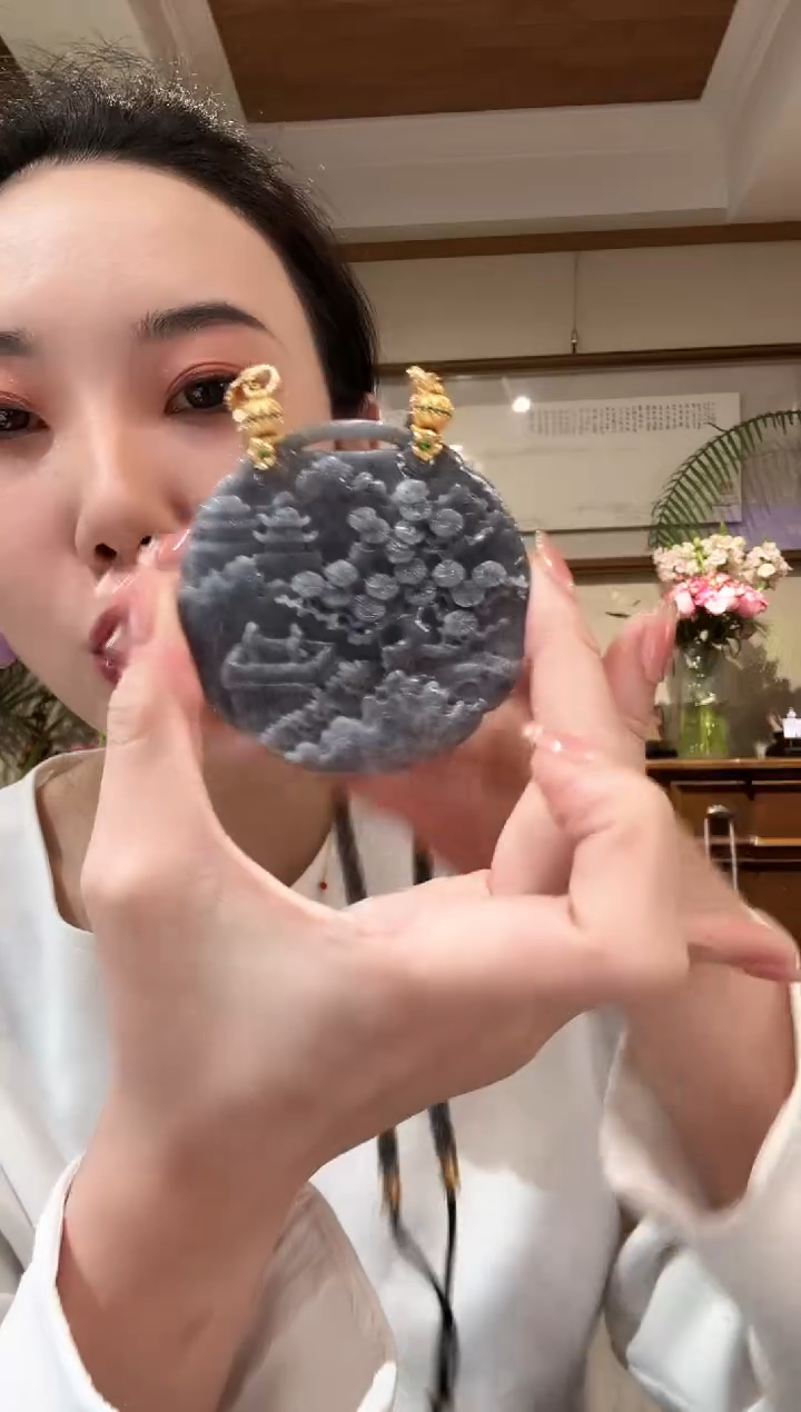 【闪购商品】翡翠颈饰未镶嵌国风