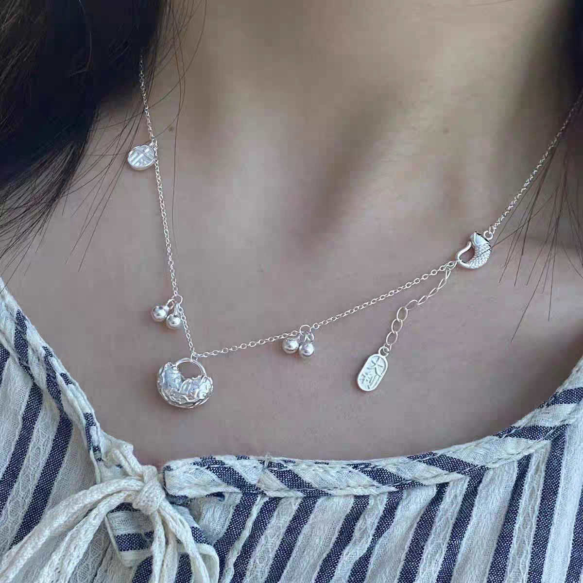 锦鲤祥云项链832