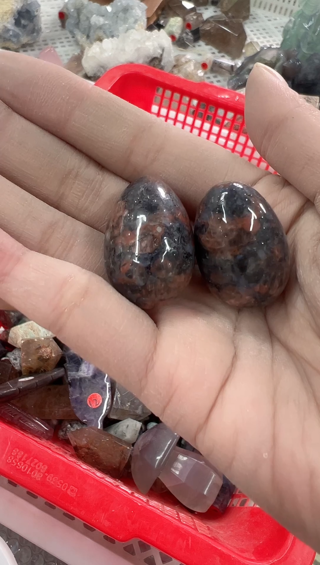 未镶嵌珠宝半成品水晶S042 拍一发二