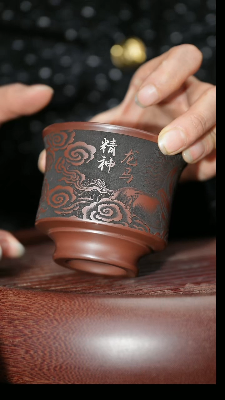茶杯紫砂紫砂主人杯福利放漏