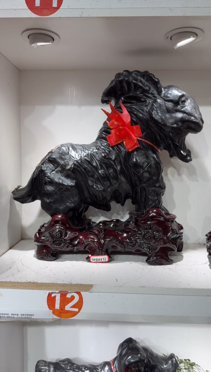 石材灵璧石摆件  