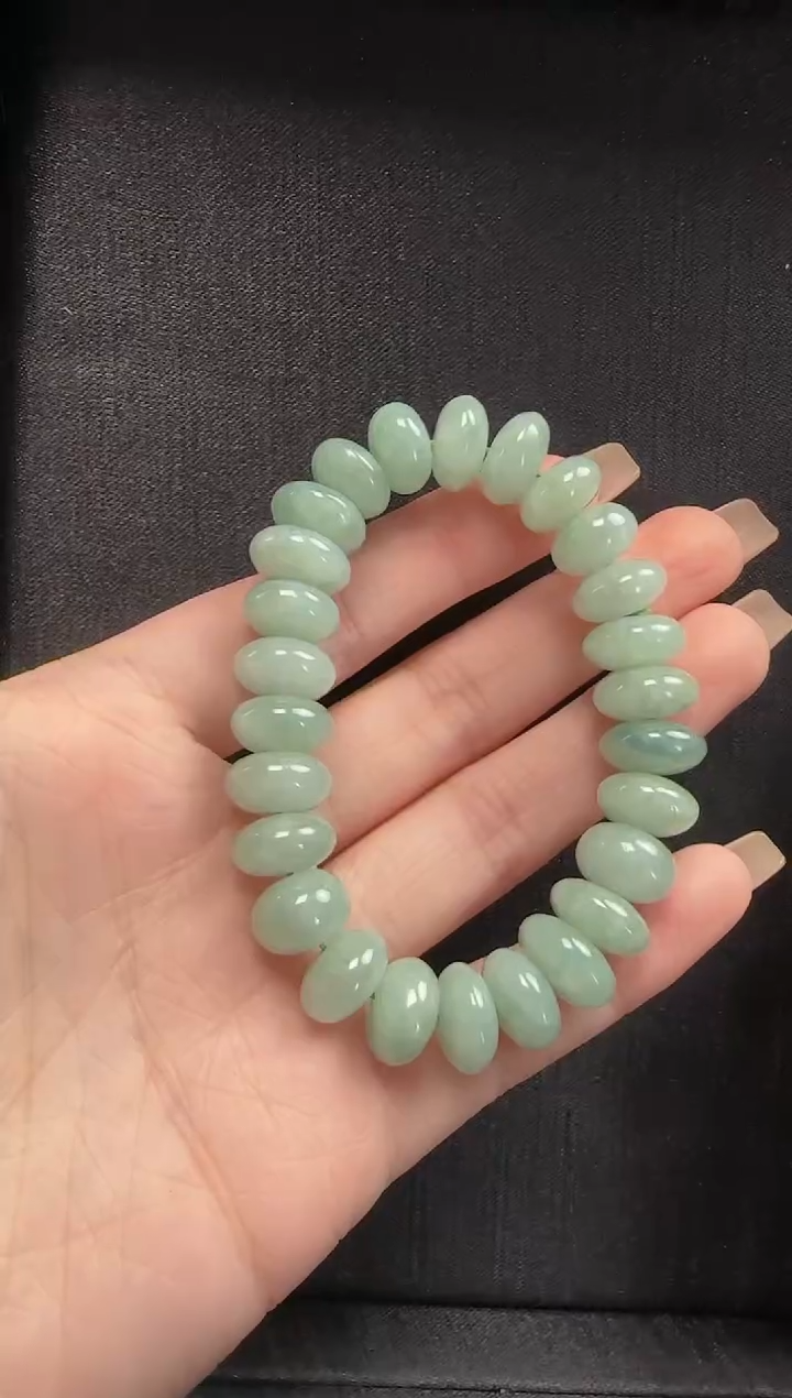 【闪购商品】翡翠手串未镶嵌311玉珠一条