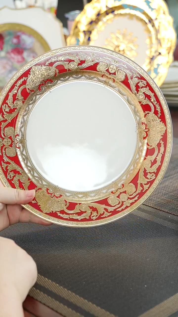 【闪购商品】瓷片10.5英寸平盘 福利价2个 尾单