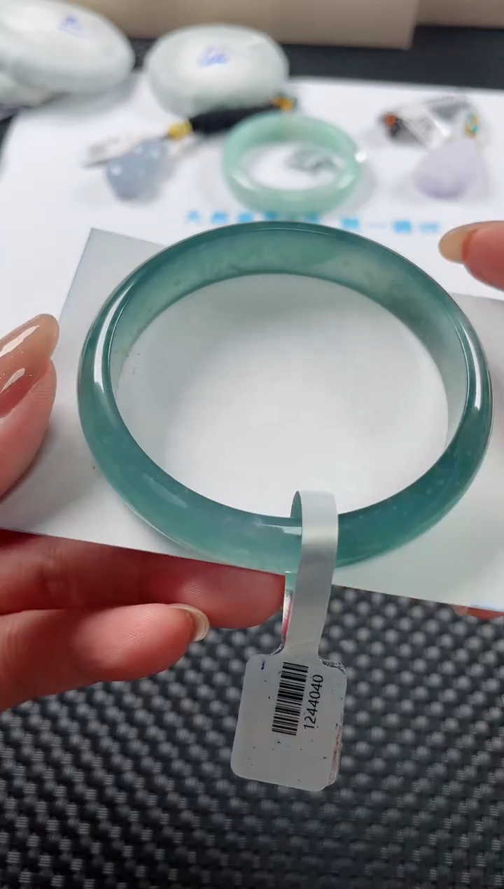 未镶嵌手镯翡翠基地发货H 7595 57+